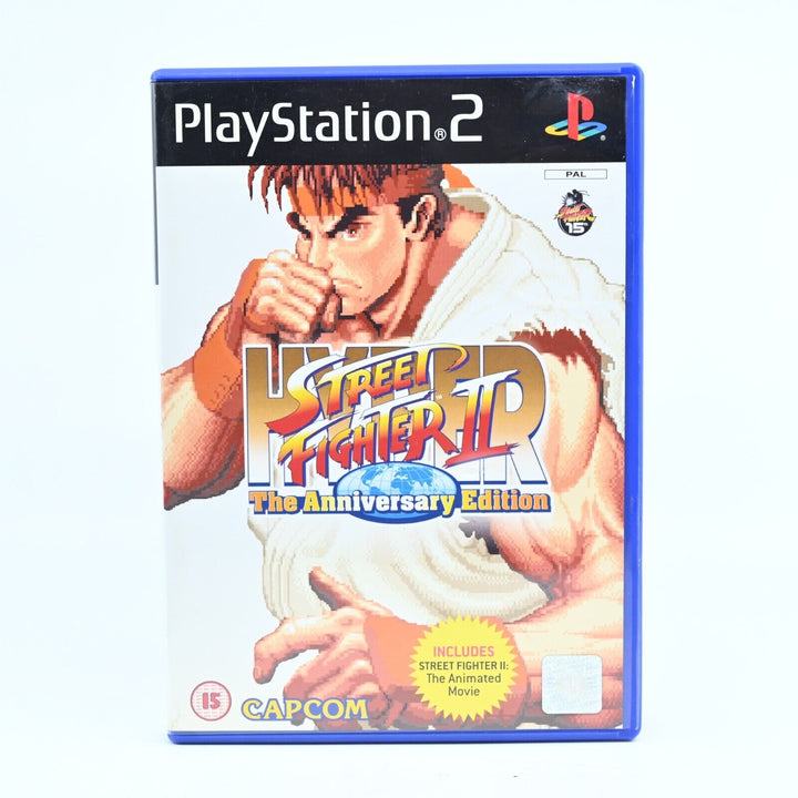 Hyper Street Fighter II: The Anniversary Edition - PS2 Game + Manual - PAL