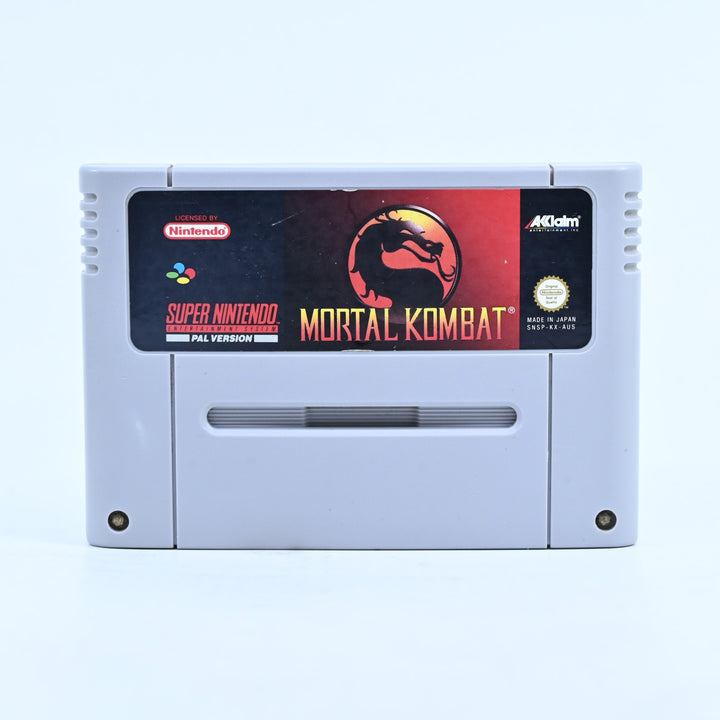 Mortal Kombat - Super Nintendo / SNES Game - PAL - FREE POST!