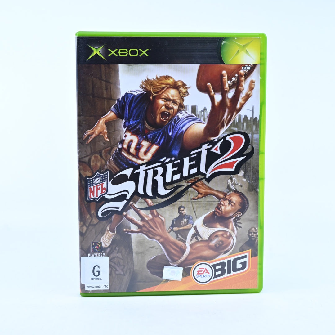 NFL Street 2 - Original Xbox Game + Manual - PAL - MINT DISC!