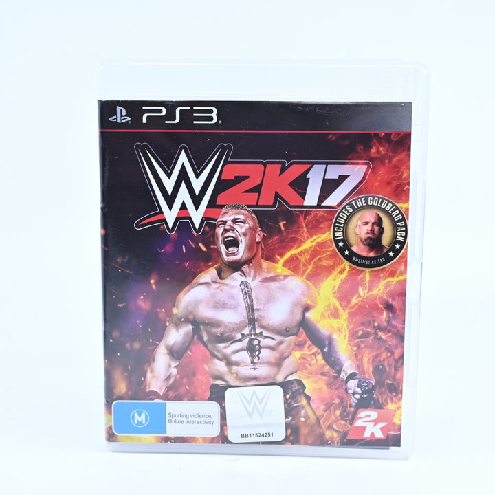 WWE W2K17 - Sony Playstation 3 / PS3 Game + Manual - FREE POST!