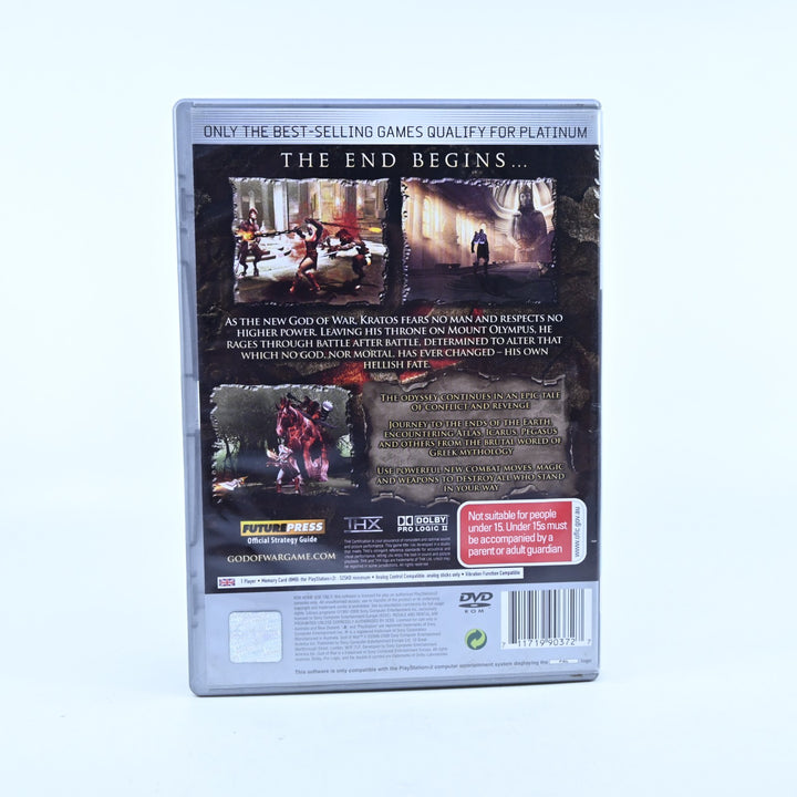 God of War II - Sony Playstation 2 / PS2 Game + Manual - PAL - MINT DISC!