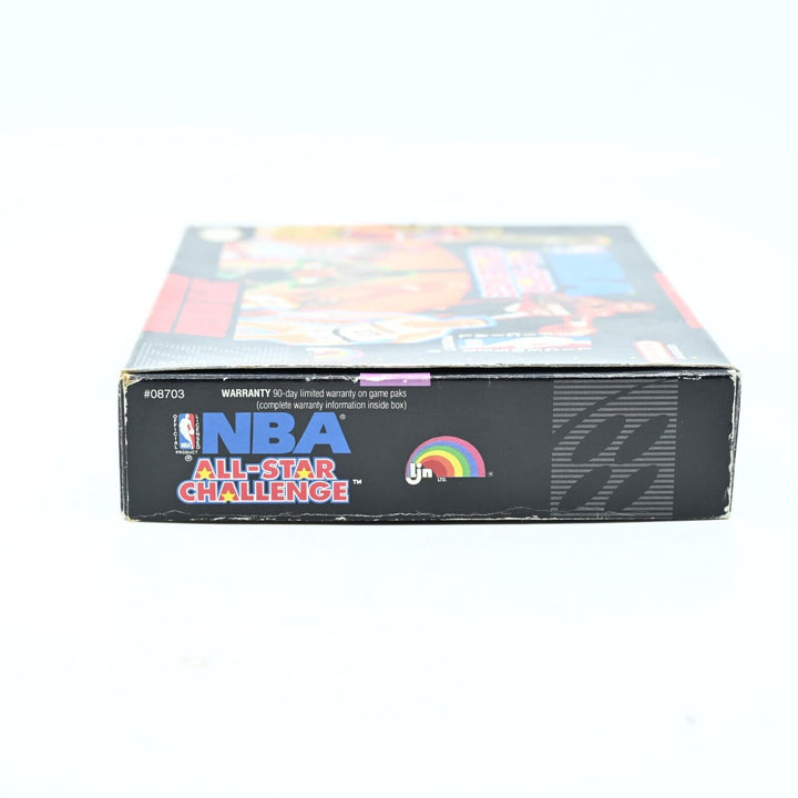 NBA All-Star Challenge - Super Nintendo / SNES Boxed Game - NTSC - FREE POST!