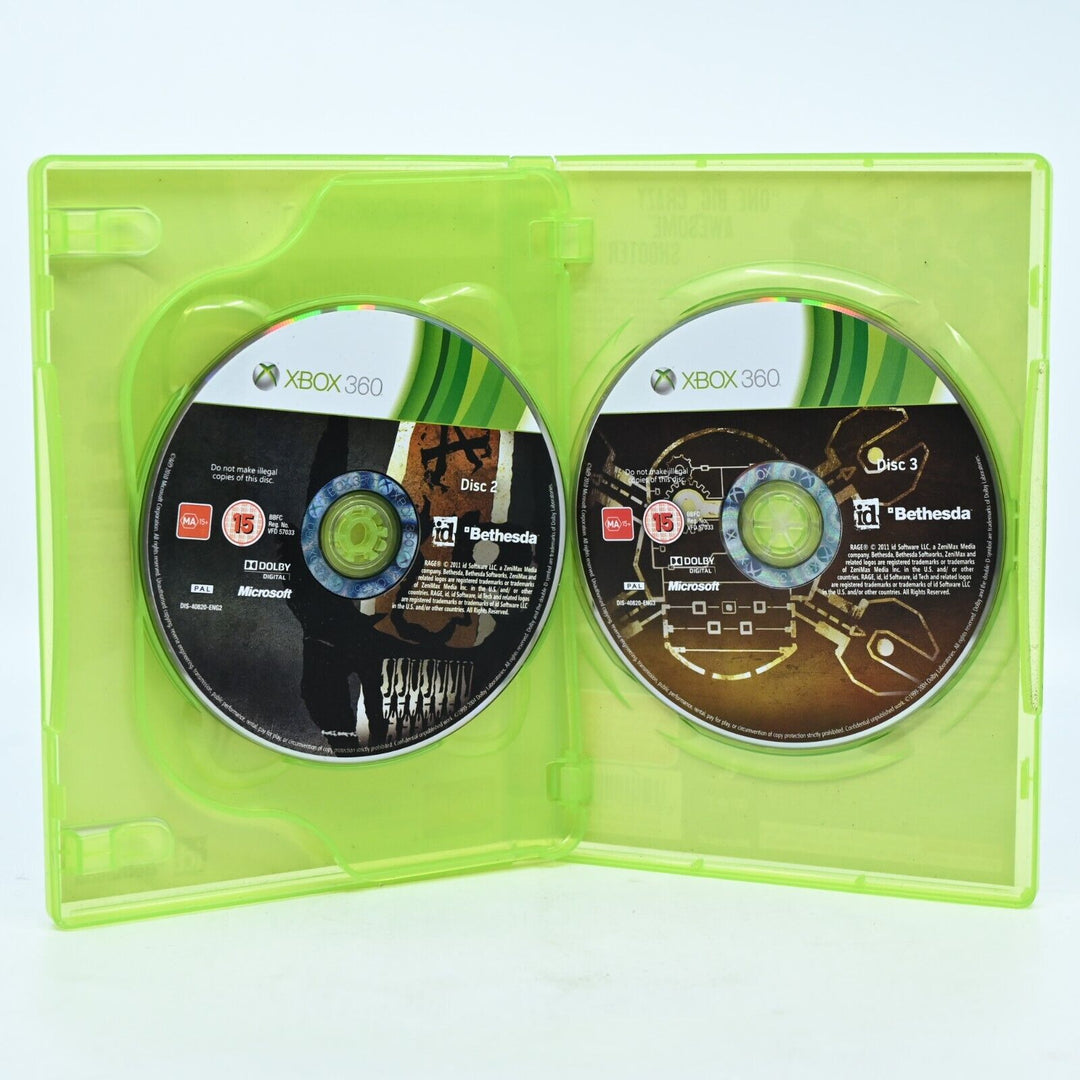 Rage - Xbox 360 Game + No Manual - PAL - MINT DISC!