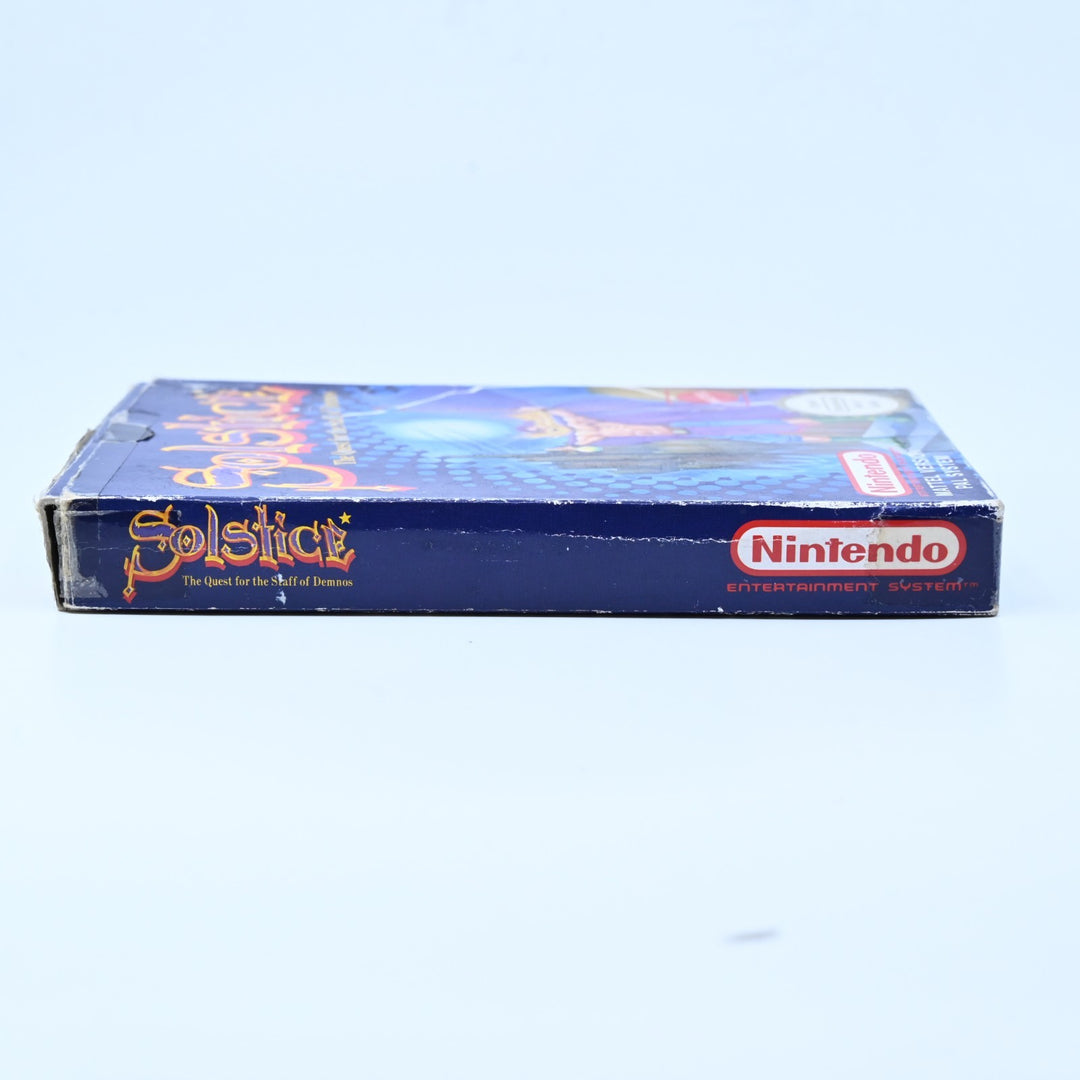 Solstice: The Quest for the Staff of Demnos - NES Boxed Game - PAL - FREE POST!