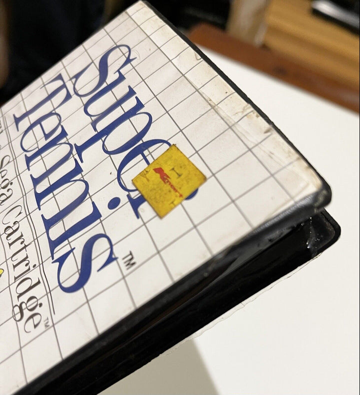 Super Tennis the Sega Cartridge - Sega Master System Game - PAL - FREE POST!