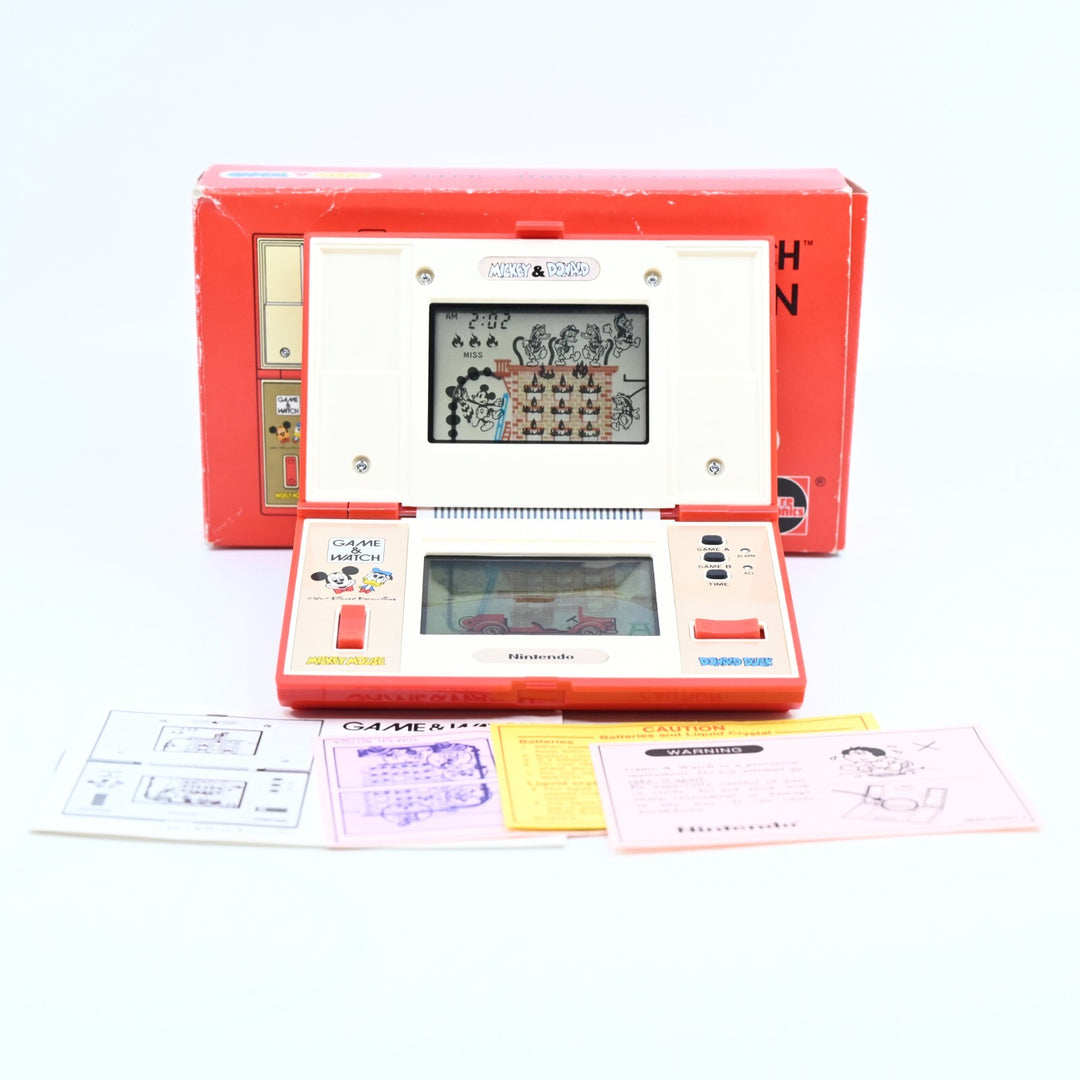 Game & Watch Multi Screen Mickey & Donald - Nintendo Game & Watch Boxed Console