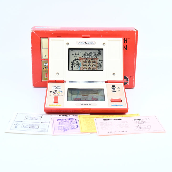 Game & Watch Multi Screen Mickey & Donald - Nintendo Game & Watch Boxed Console