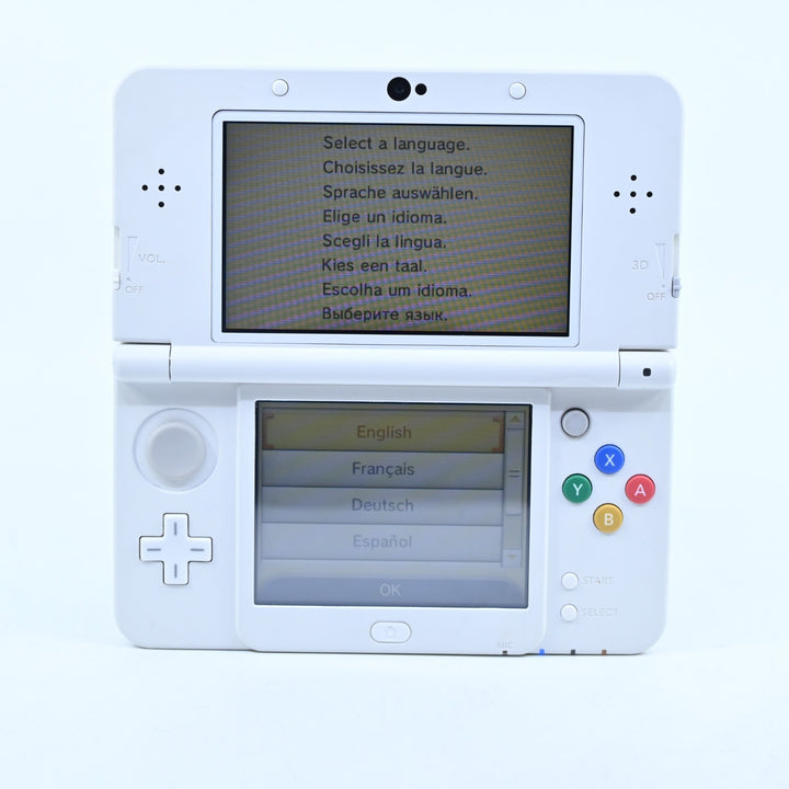 Super Mario White Limited Edition - 'New' Nintendo 3DS Console - PAL - FREE POST