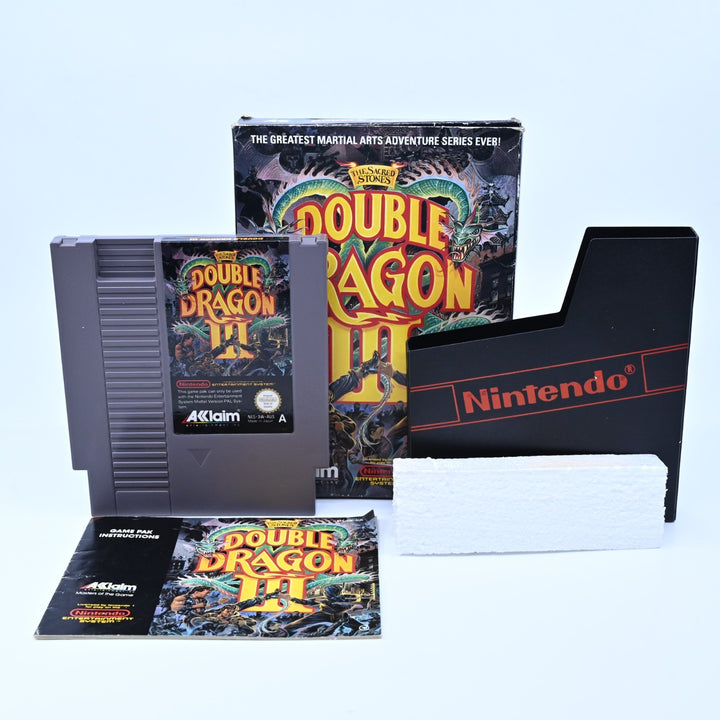 Double Dragon III 3 - Nintendo Entertainment System / NES Boxed Game - PAL