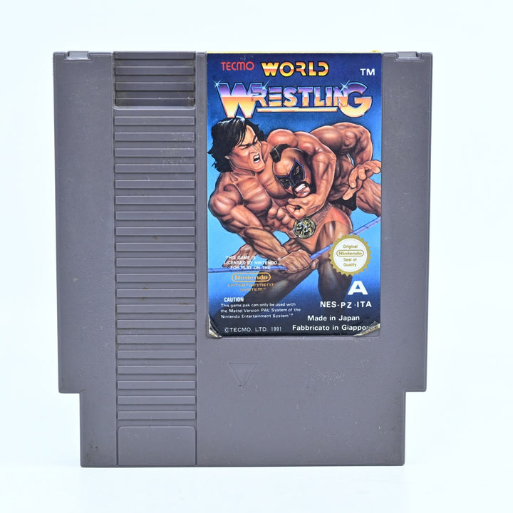 Tecmo World Wrestling - Nintendo Entertainment System / NES Game - PAL
