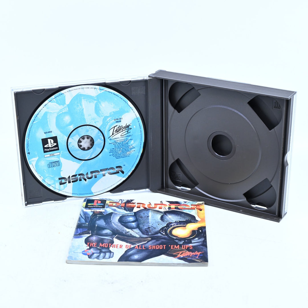 Disruptor - Sony Playstation 1 / PS1 Game + Manual - PAL - MINT DISC!