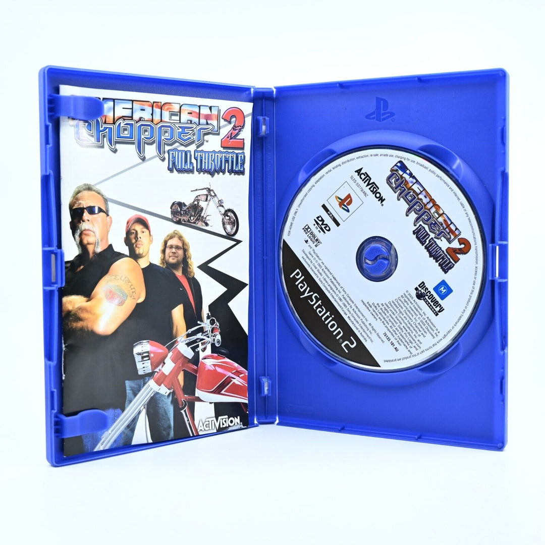 American Chopper 2 Full Throttle - Sony Playstation 2 / PS2 Game + Manual - PAL