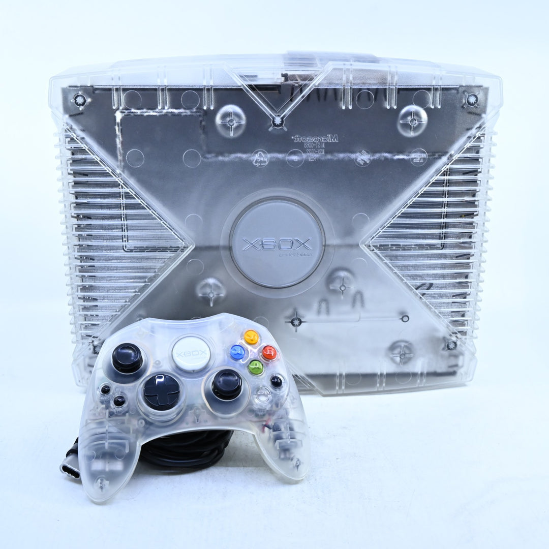 Crystal Clear / Premium Edition - Original Xbox Console - PAL - FREE POST!
