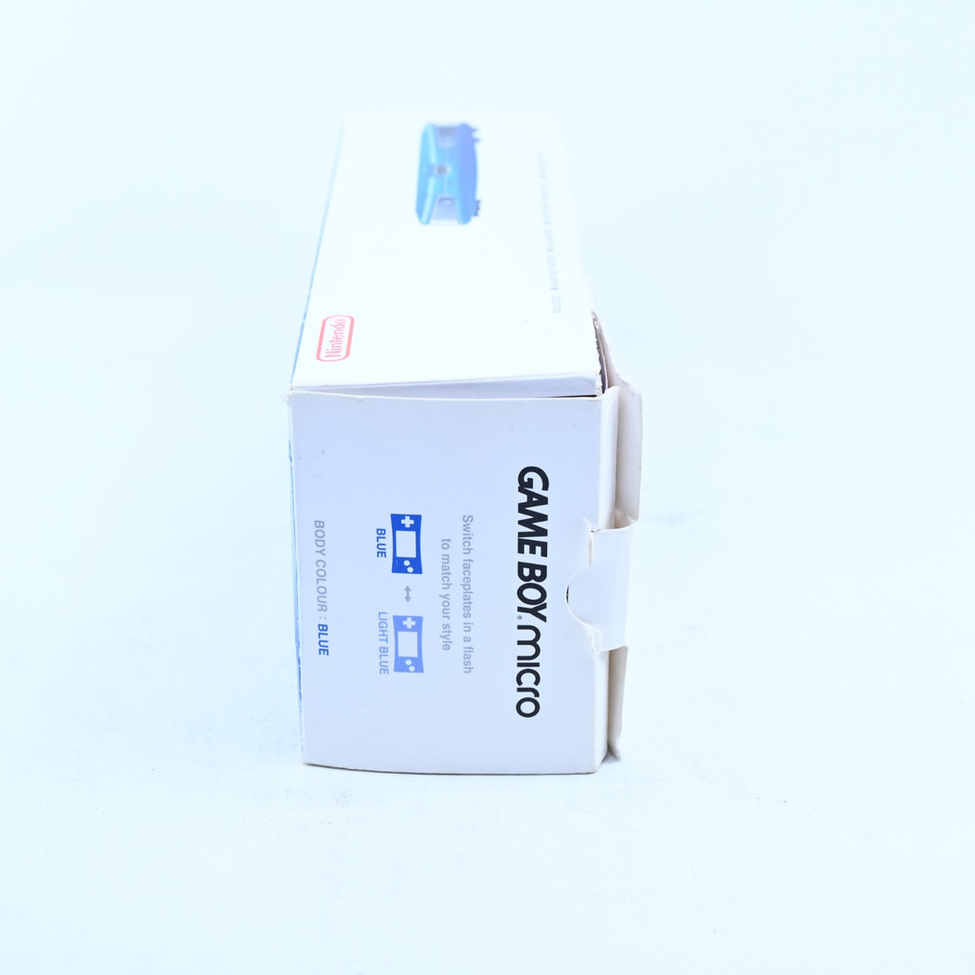 OXY-001 Blue - Nintendo Gameboy Micro Boxed Console - FREE POST!