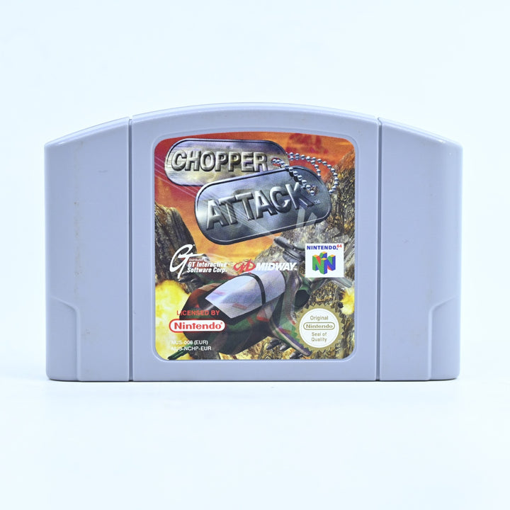 Chopper Attack - N64 / Nintendo 64 Game - PAL - FREE POST!
