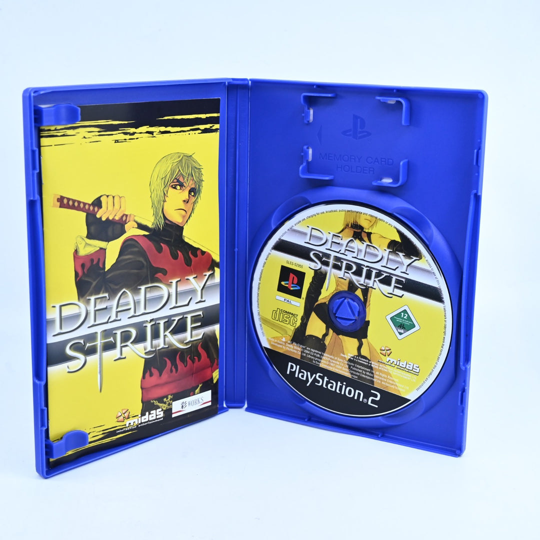 Deadly Strike - Sony Playstation 2 / PS2 Game + Manual - PAL - MINT DISC!