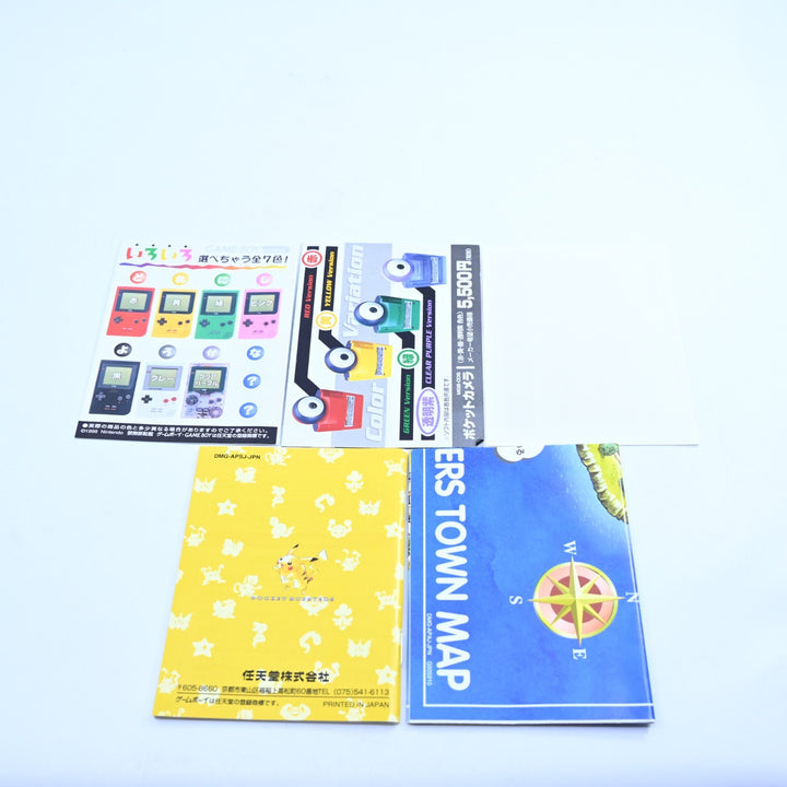 Pokemon Yellow Version - Nintendo Gameboy Boxed Game - NTSC-J - NEW SAVE BATTERY