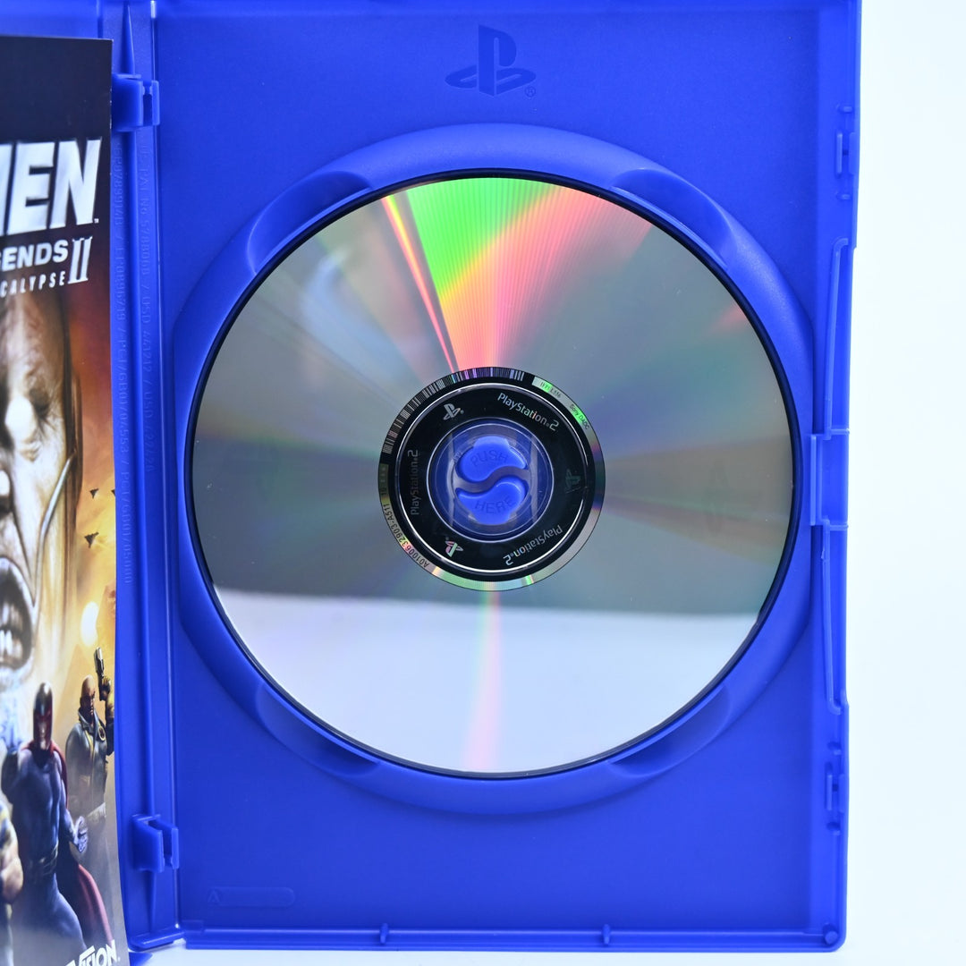 X-Men Legends II 2: Rise of Apocalypse - Sony Playstation 2 / PS2 Game + Manual