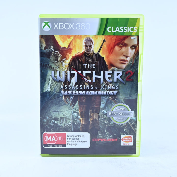The Witcher 2: Assassins Of Kings - Enhanced Edition - Xbox 360 Game + Manual