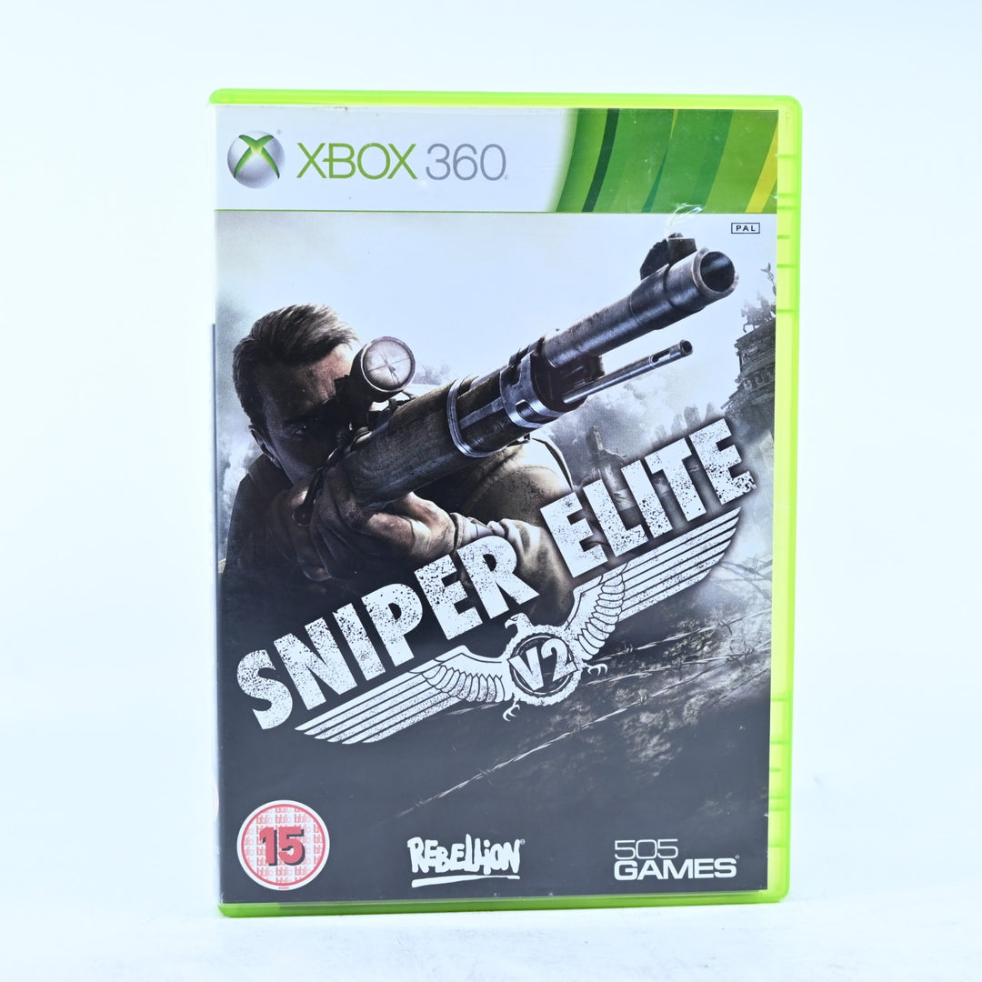 Sniper Elite V2 - Xbox 360 Game + Manual - PAL - MINT DISC!