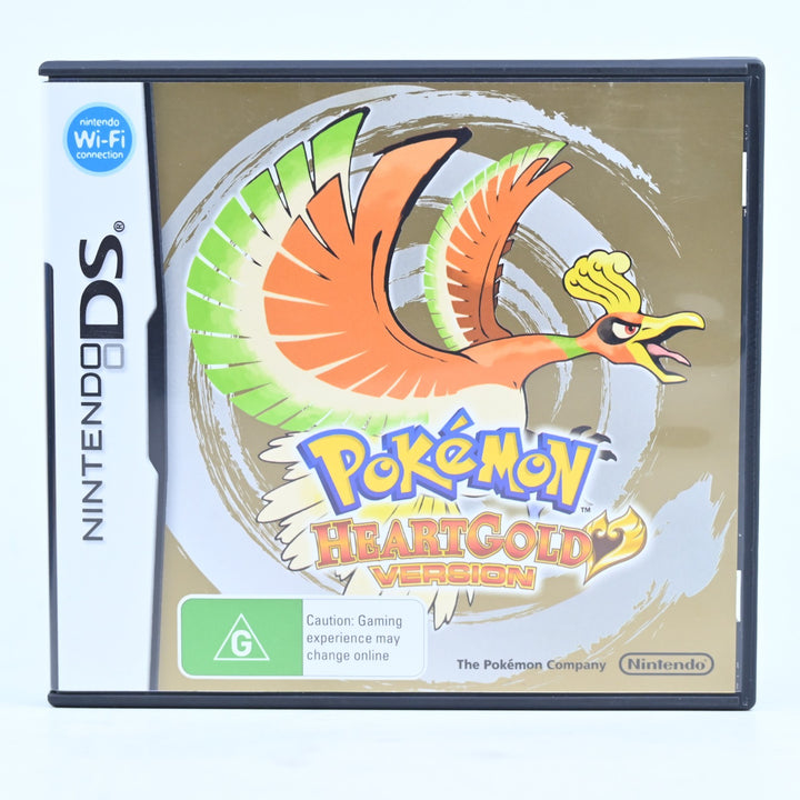 Pokemon HeartGold - Nintendo DS Game - AUS PAL + Manual - Heart Gold