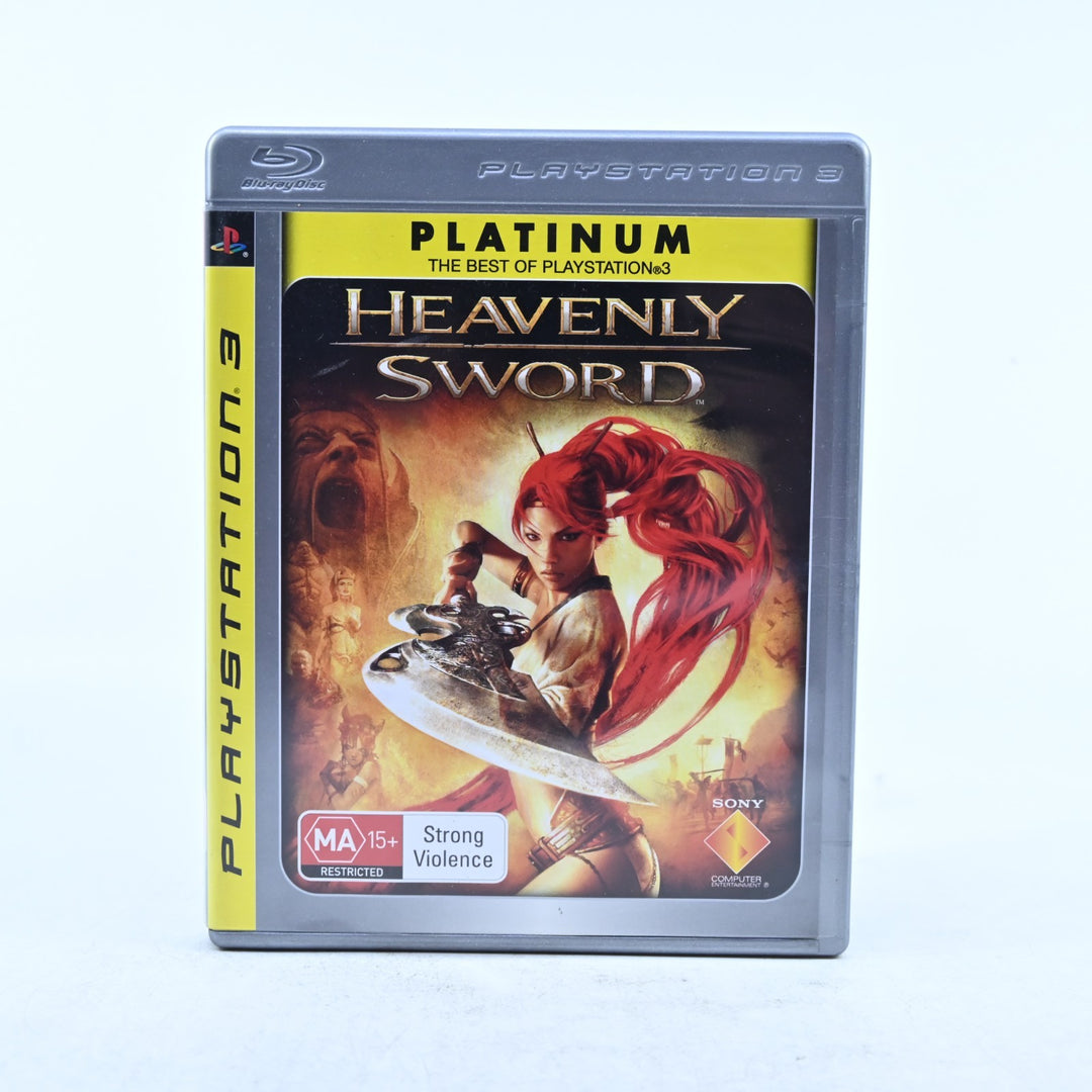 Heavenly Sword - Sony Playstation 3 / PS3 Game + Manual - MINT DISC!