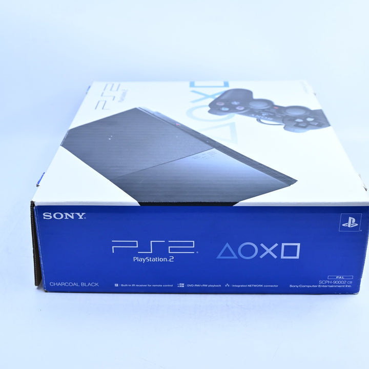 Charcoal Black - PS2 Slim Boxed Console - SCPH-90002 - AUS PAL - FREE POST