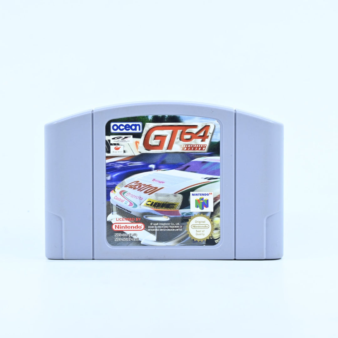 GT 64: Championship Edition - N64 / Nintendo 64 Game - PAL - FREE POST!