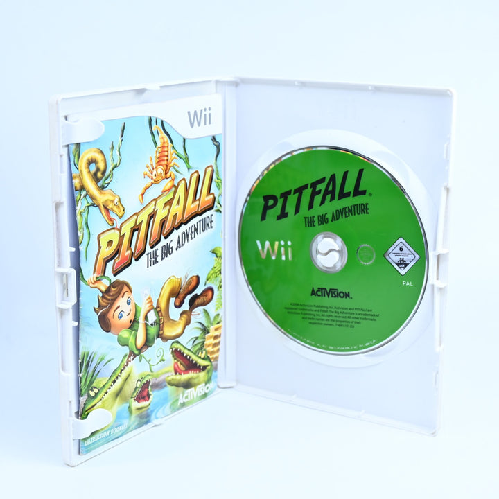 Pitfall: The Big Adventure - Nintendo Wii Game + Manual - PAL - MINT DISC!