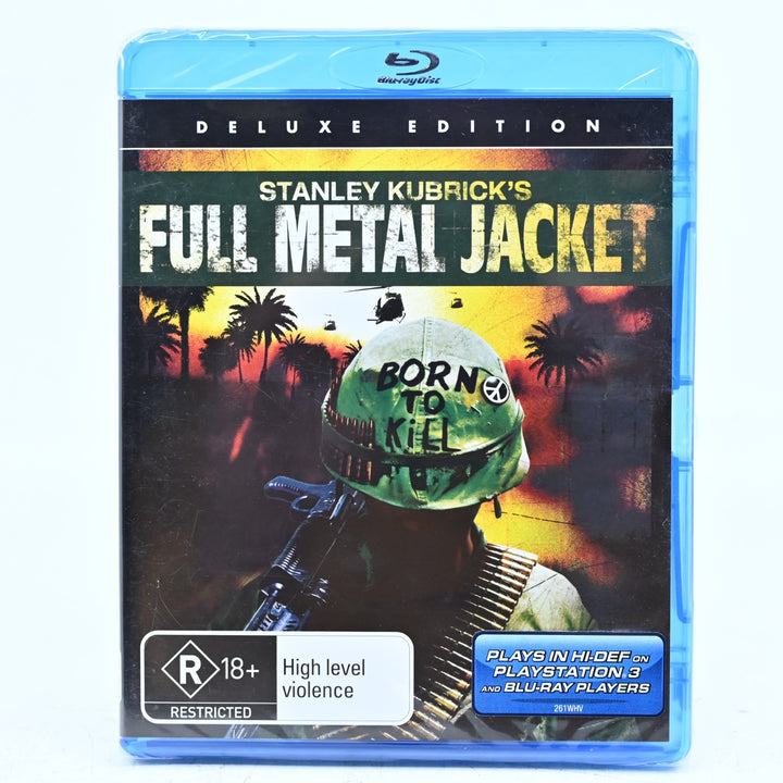 SEALED! Full Metal Jacket: Deluxe Edition - Blue-ray - FREE POST!