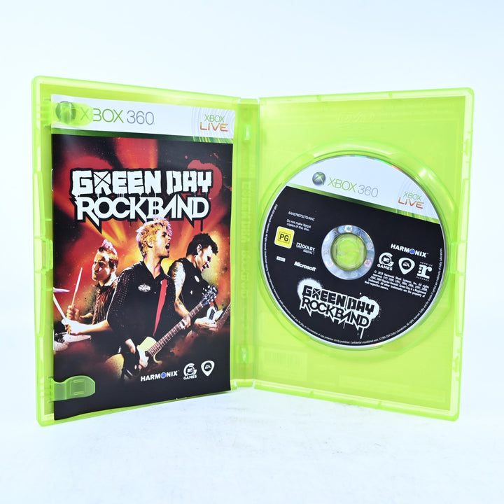 Green Day Rock Band - Xbox 360 Game + Manual - PAL - MINT DISC!