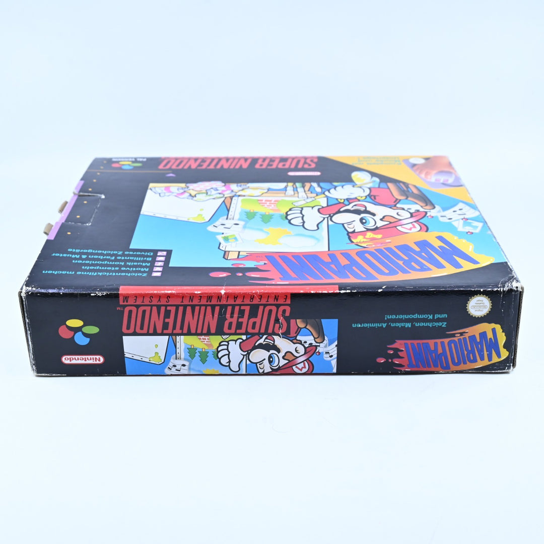 Mario Paint - Game with Mouse Pad and Mouse - Super Nintendo / SNES Accessory