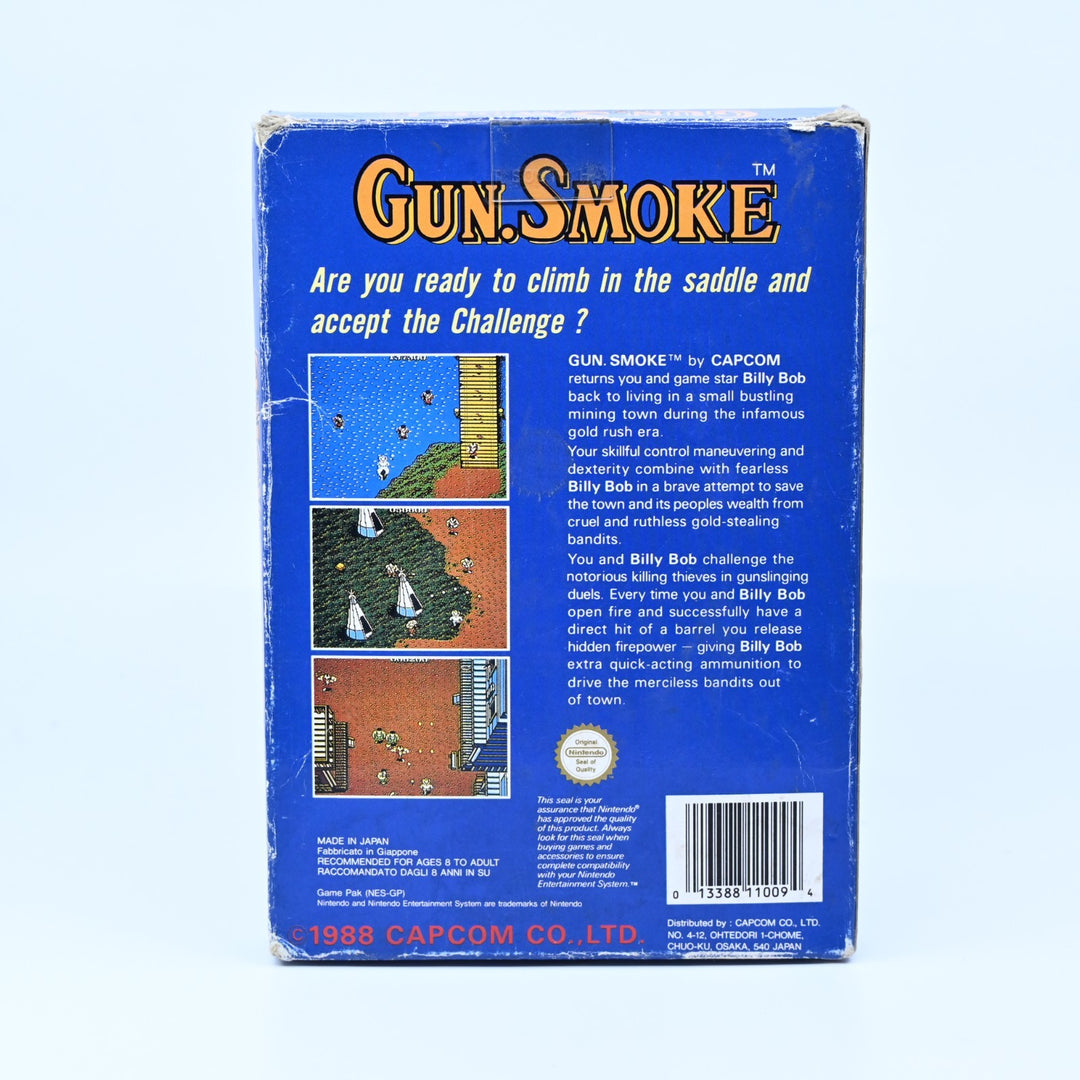 Gun Smoke / Gun.Smoke - Nintendo Entertainment System / NES Boxed Game - PAL