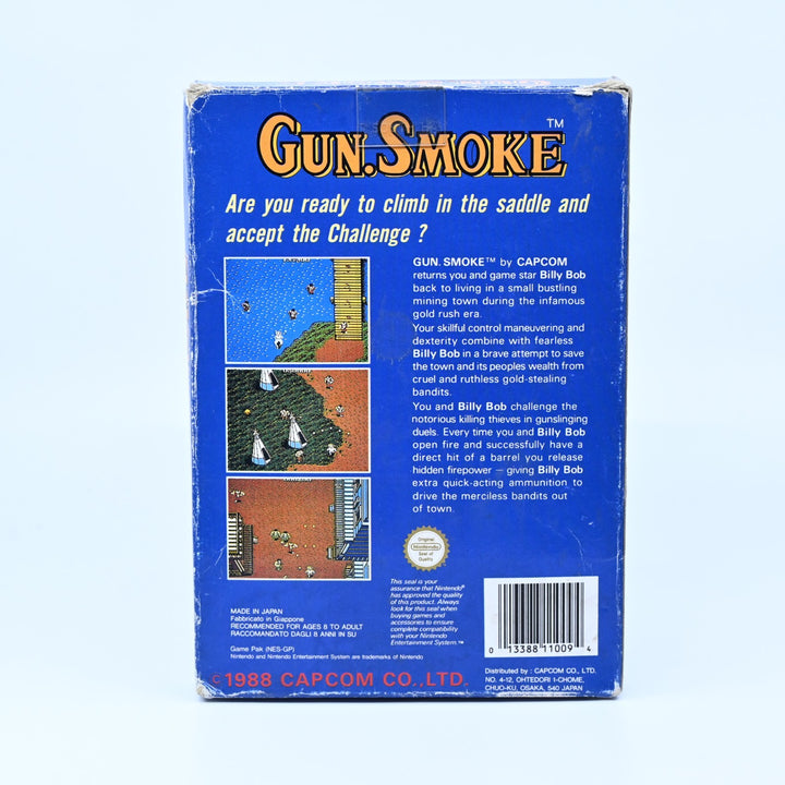 Gun Smoke / Gun.Smoke - Nintendo Entertainment System / NES Boxed Game - PAL