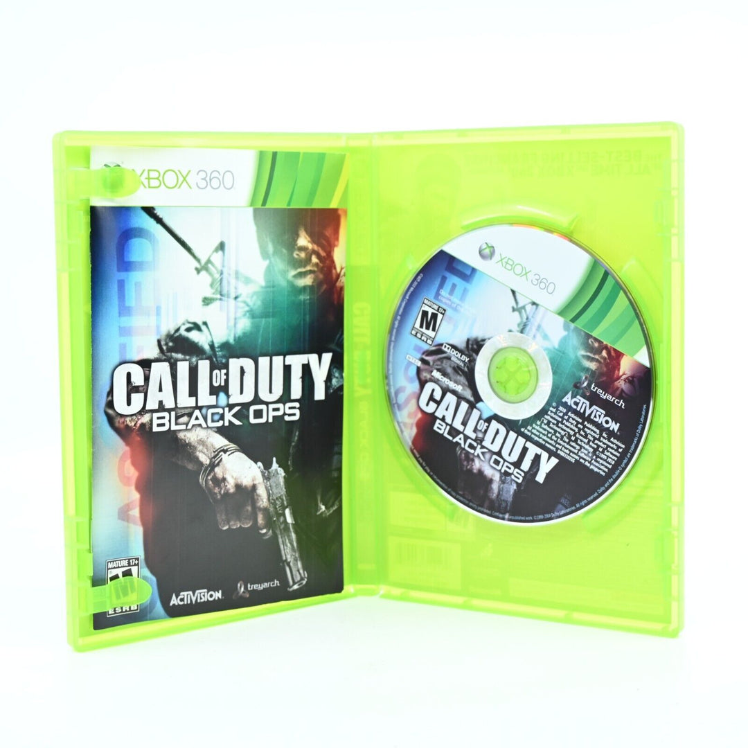 Call of Duty Black Ops - Xbox 360 Game + Manual - NTSC - FREE POST!