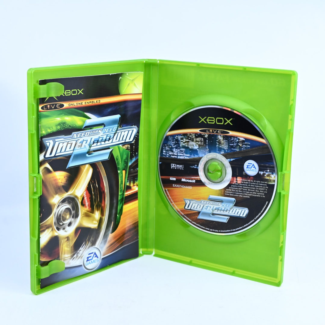 Need for Speed Underground 2 - Original Xbox Game + Manual - PAL NEAR MINT DISC!