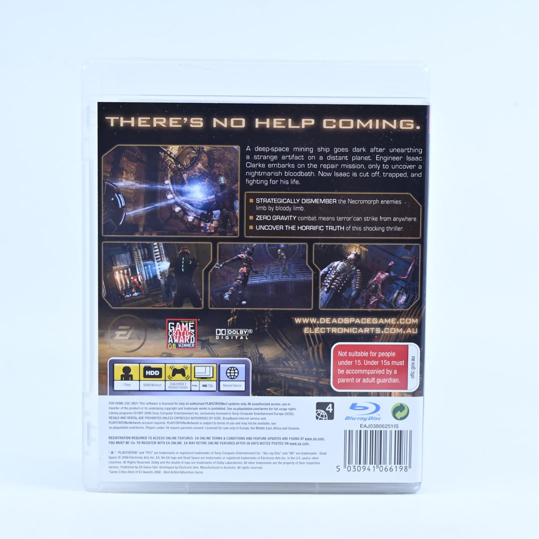 Dead Space - Sony Playstation 3 / PS3 Game + Manual - FREE POST!