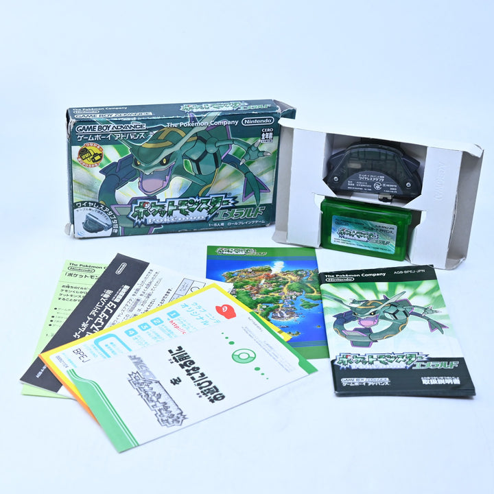 Pokemon Emerald - Nintendo Gameboy Advance / GBA Boxed Game - NTSC-J