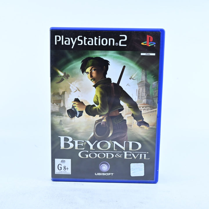 Beyond Good & Evil - Sony Playstation 2 / PS2 Game + Manual - PAL - MINT DISC!