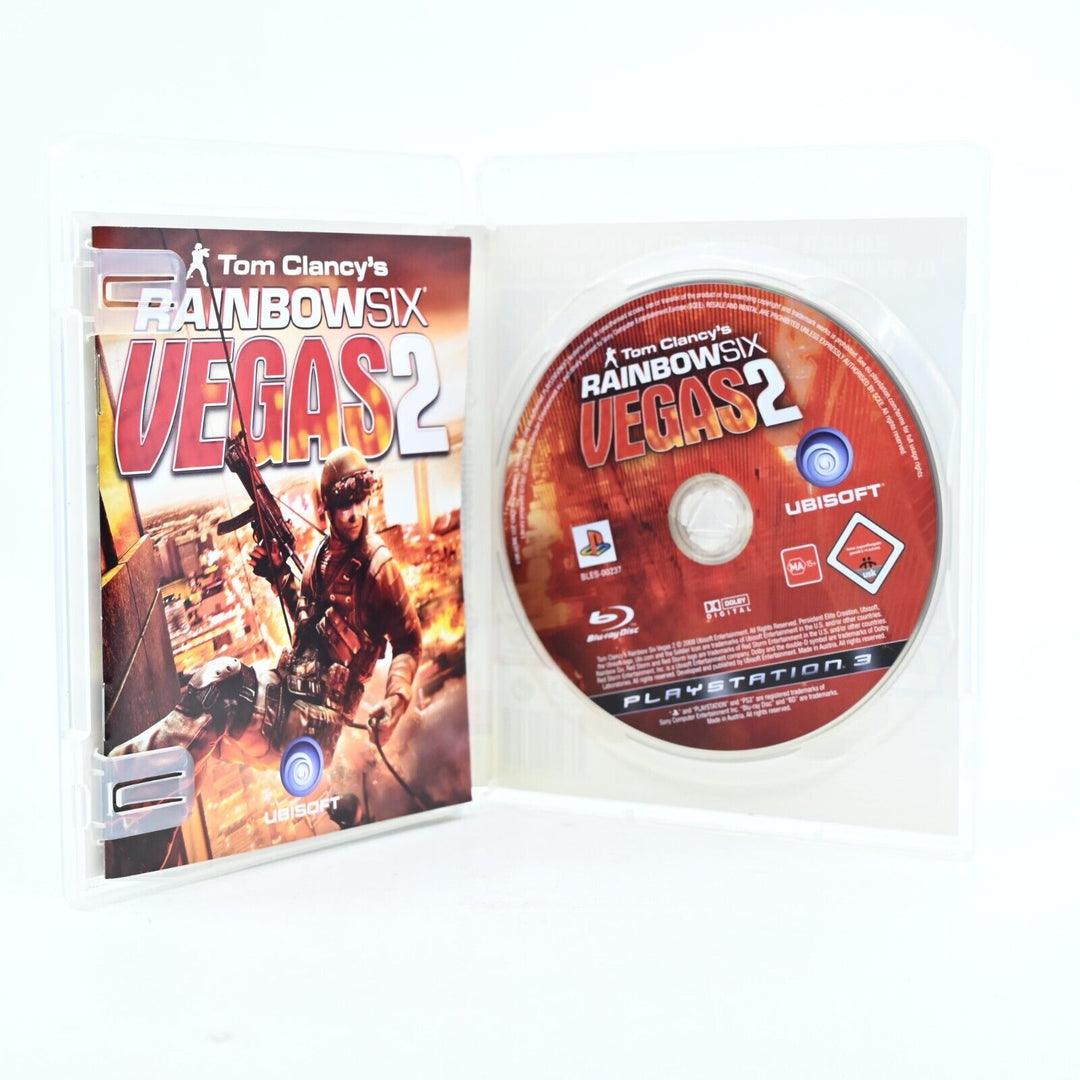 Tom Clancy's Rainbow Six Vegas 2 - Sony Playstation 3 / PS3 Game + Manual