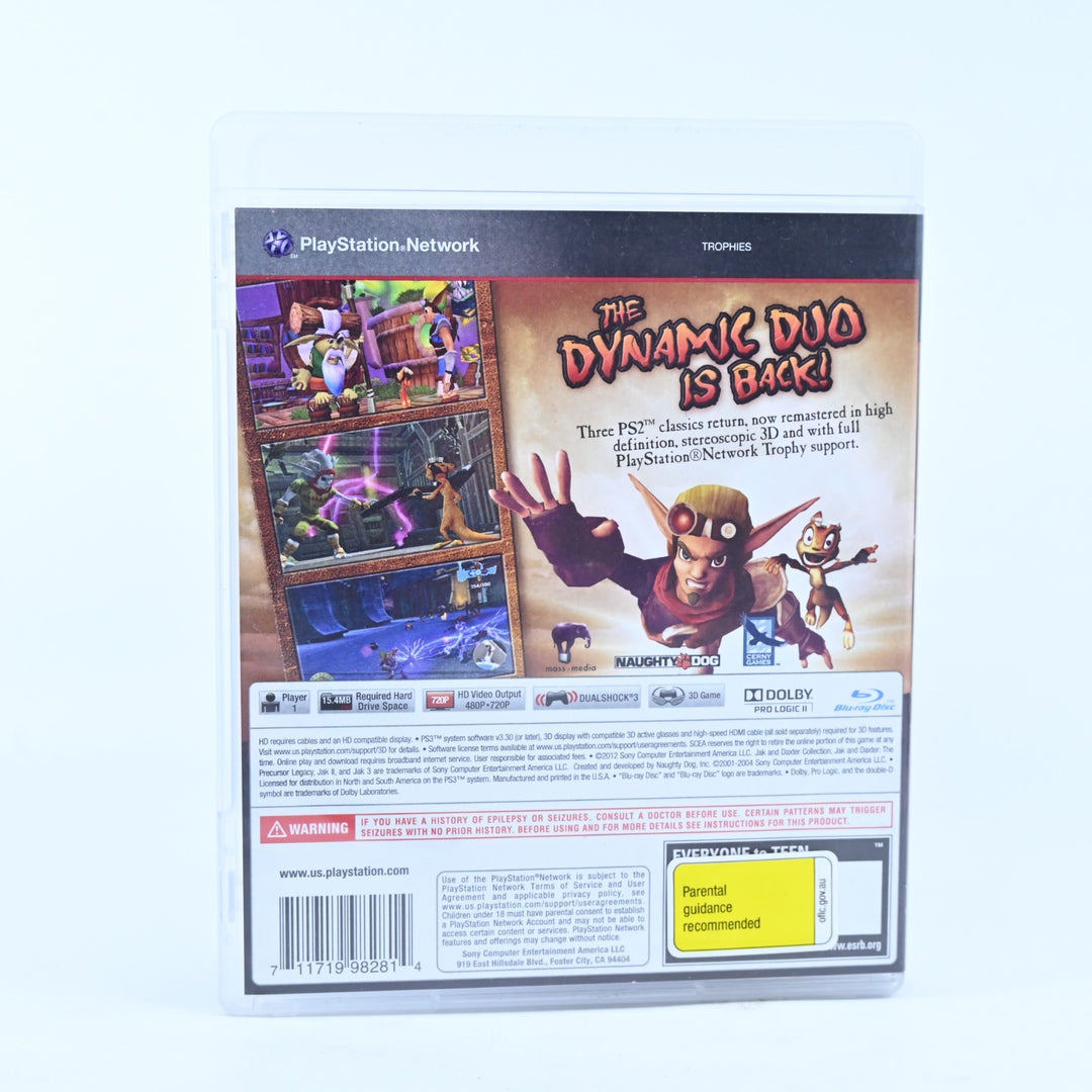 Jak and Daxter Collection - Sony Playstation 3 / PS3 Game + Manual - MINT DISC!