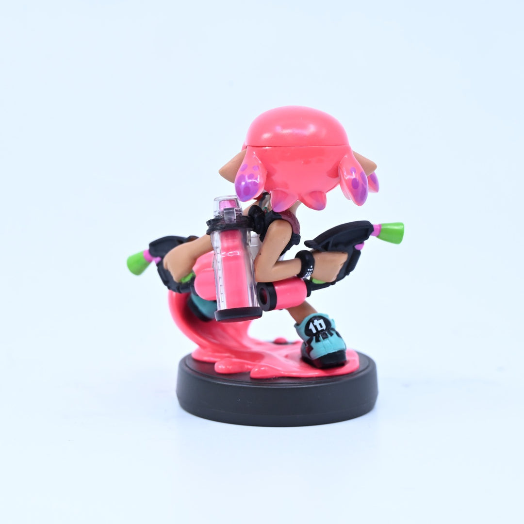 Inkling Girl Neon Pink Amiibo - Splatoon - Nintendo - Toy