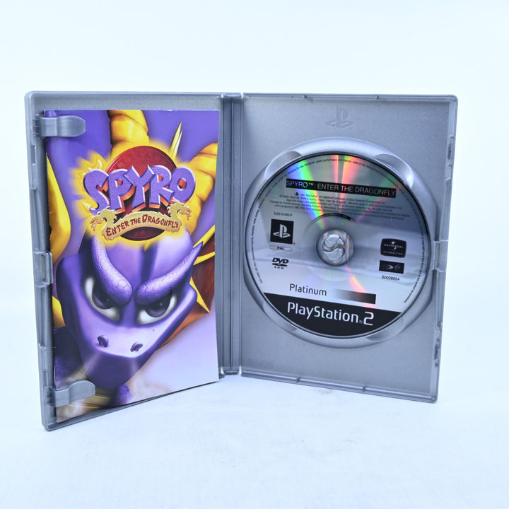 Spyro: Enter the Dragonfly - Sony Playstation 2 / PS2 Game + Manual - PAL