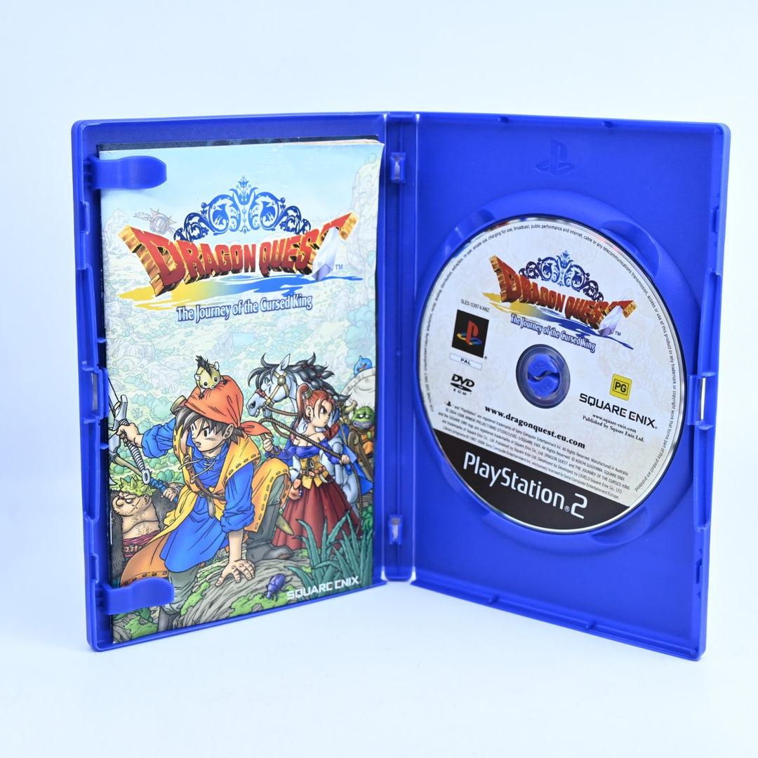 Dragon Quest VIII: The Journey of the Cursed King - PS2 Game + Manual - AUS PAL