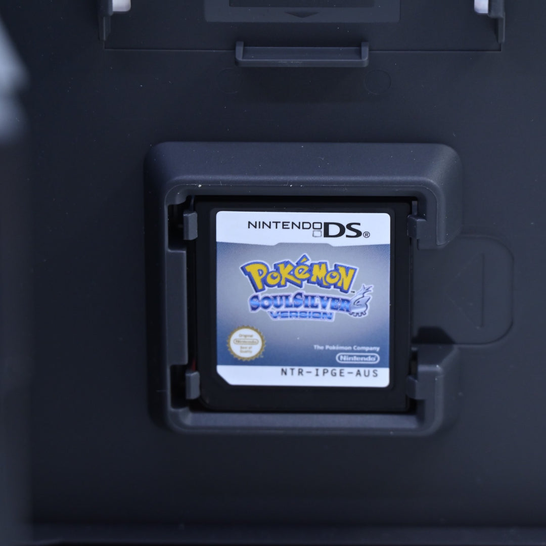 Pokemon SoulSilver - Nintendo DS Game Boxed + PokeWalker + Manual - Soul Silver