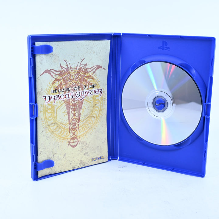 Breath of Fire: Dragon Quarter - Sony Playstation 2 / PS2 Game + Manual - PAL