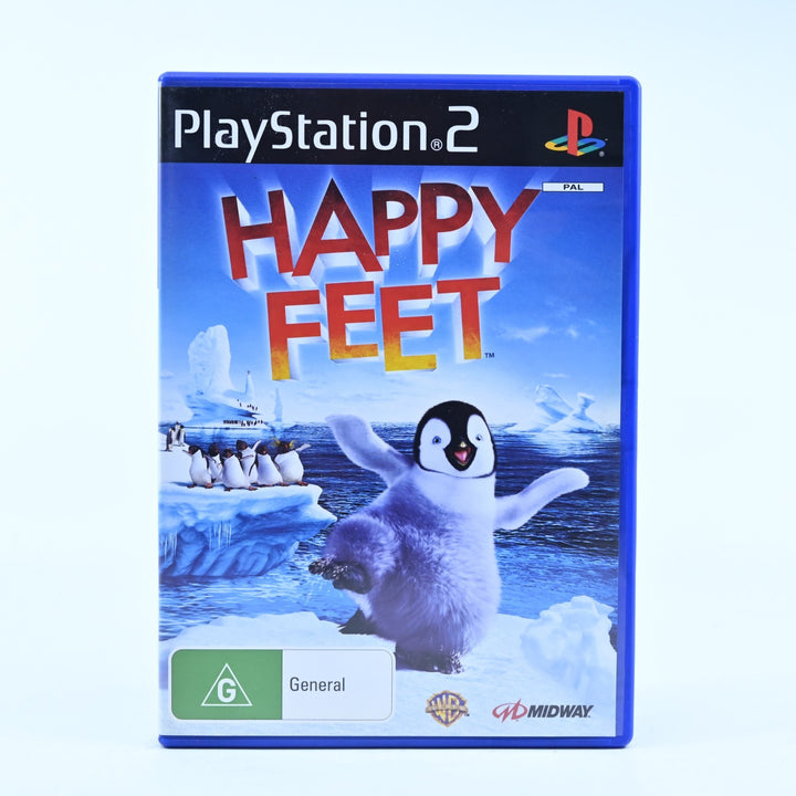 Happy Feet - Sony Playstation 2 / PS2 Game + Manual - PAL - MINT DISC!