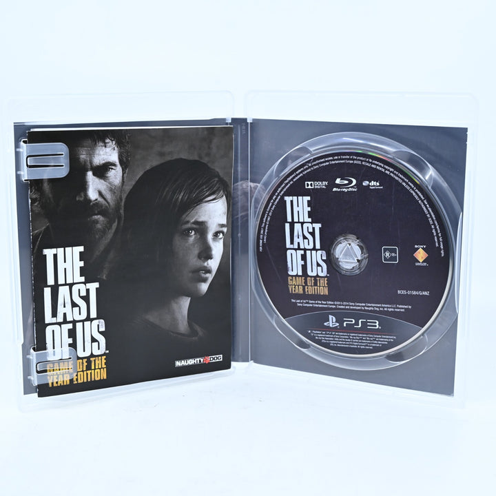 The Last of Us: Game of the Year Edition GotY - PS3 Game + Manual