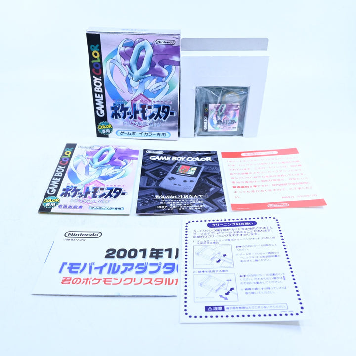 Pokemon Crystal Version - Nintendo Gameboy Color Boxed Game - NTSC-J