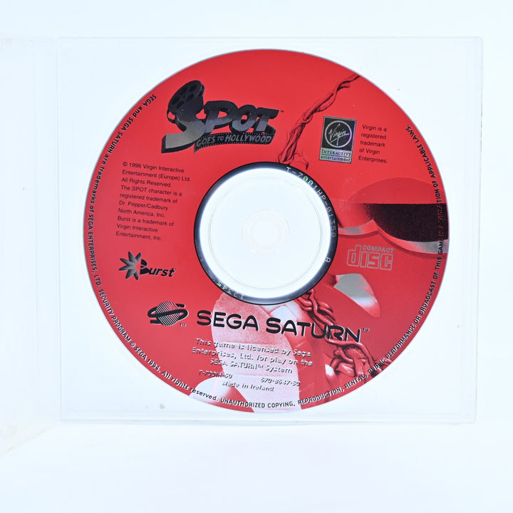 Spot Goes to Hollywood - Sega Saturn Game - Disc Only - PAL - MINT DISC!